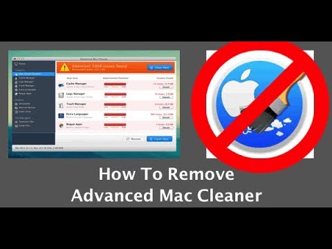 getting rid of advanced mac cleaner
